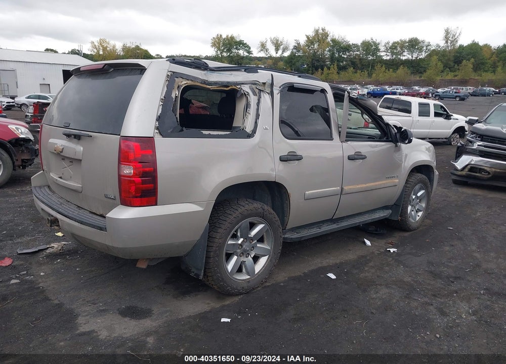 2008 CHEVROLET TAHOE LS VIN: 1GNFK13078J175770