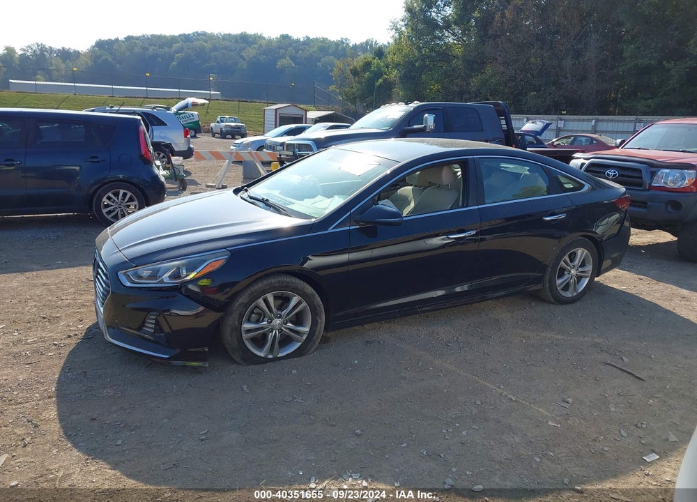 2018 HYUNDAI SONATA SEL VIN: 5NPE34AF3JH640120