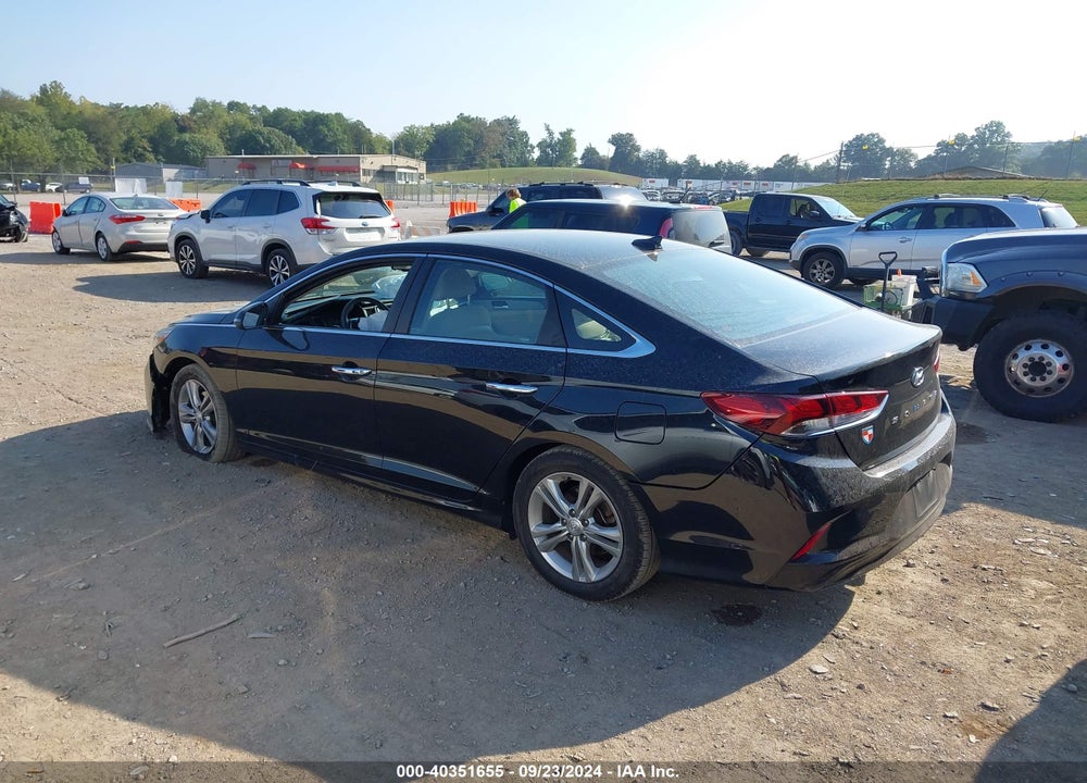 2018 HYUNDAI SONATA SEL VIN: 5NPE34AF3JH640120