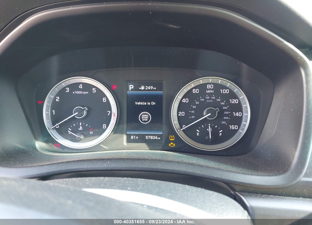 2018 HYUNDAI SONATA SEL VIN: 5NPE34AF3JH640120