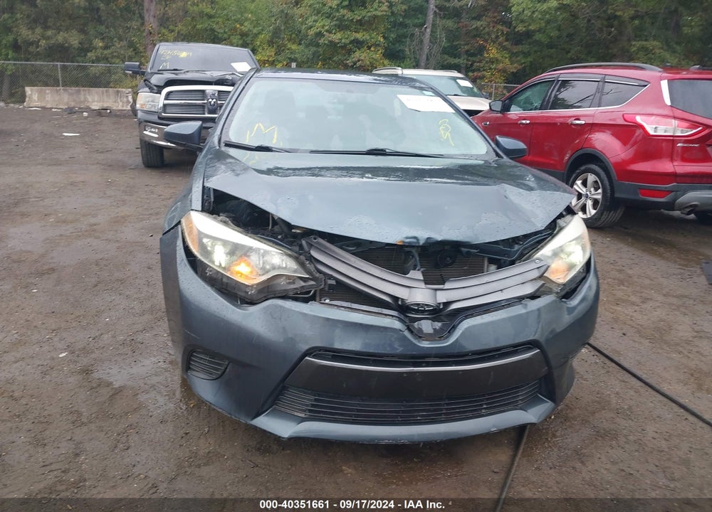 2015 TOYOTA COROLLA LE VIN: 2T1BURHE0FC432572