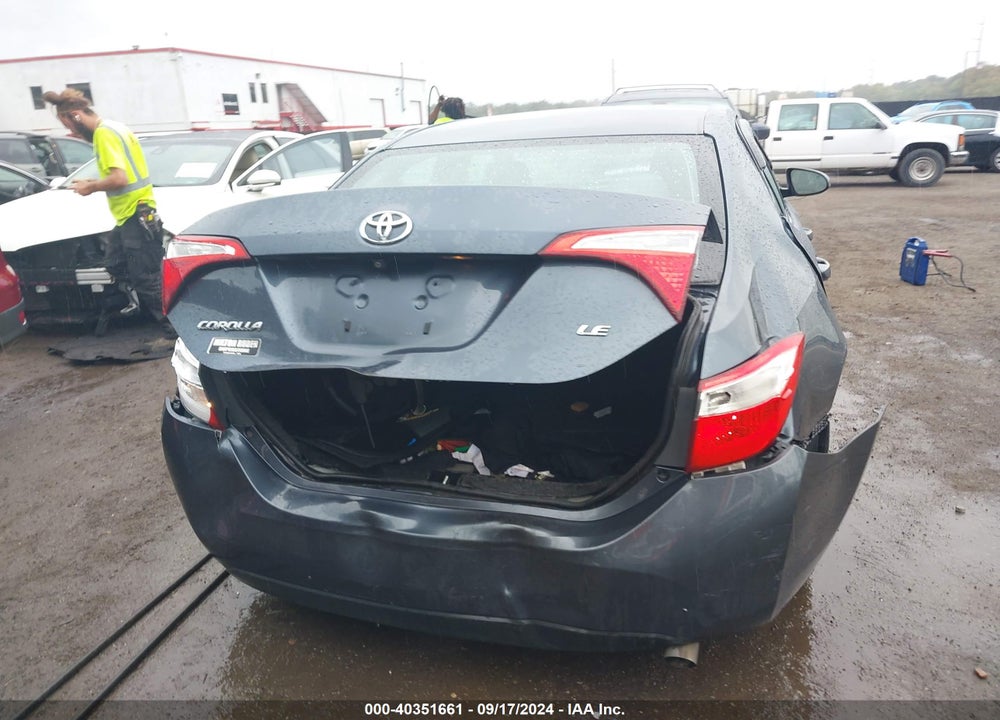 2015 TOYOTA COROLLA LE VIN: 2T1BURHE0FC432572