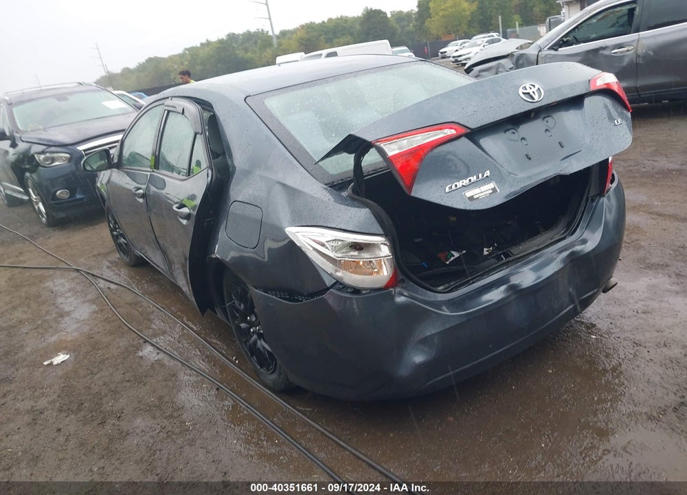 2015 TOYOTA COROLLA LE VIN: 2T1BURHE0FC432572