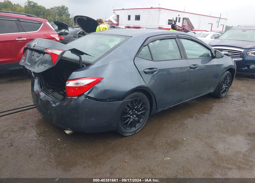 2015 TOYOTA COROLLA LE VIN: 2T1BURHE0FC432572
