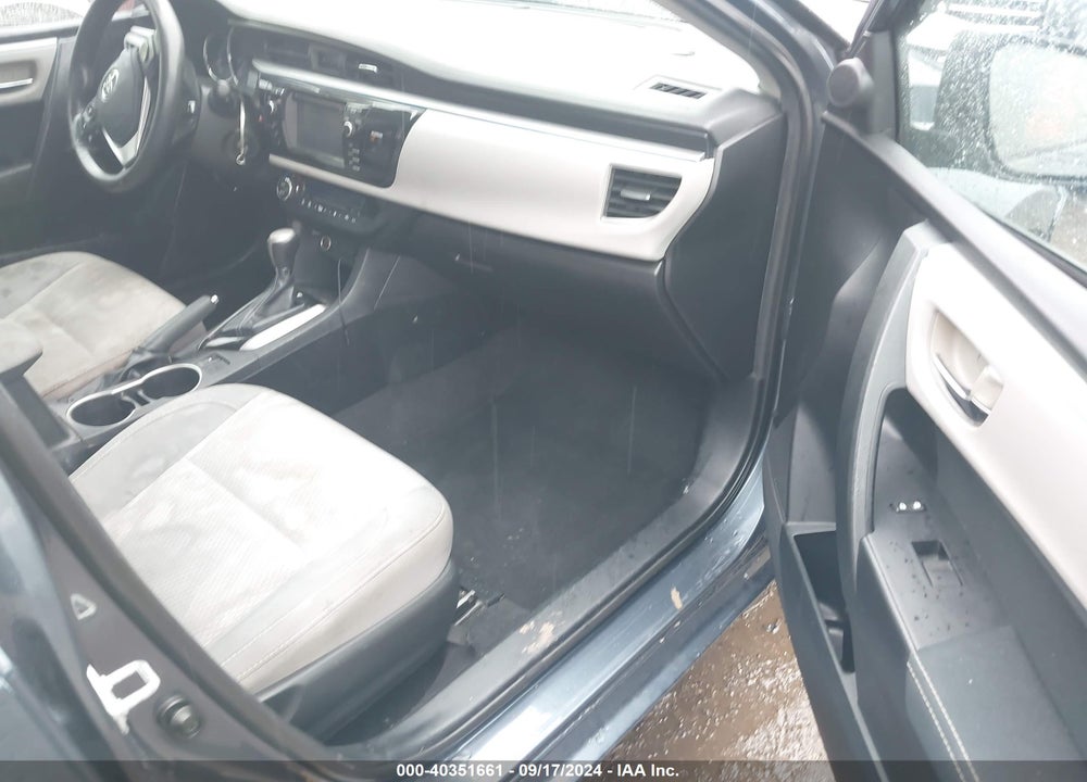2015 TOYOTA COROLLA LE VIN: 2T1BURHE0FC432572