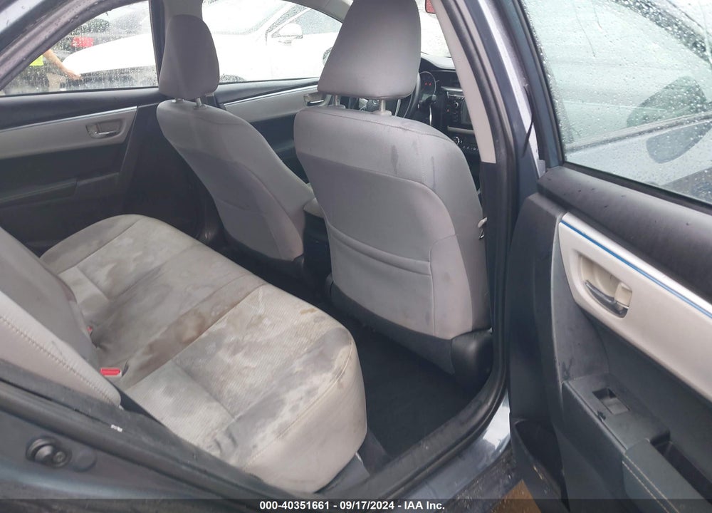 2015 TOYOTA COROLLA LE VIN: 2T1BURHE0FC432572