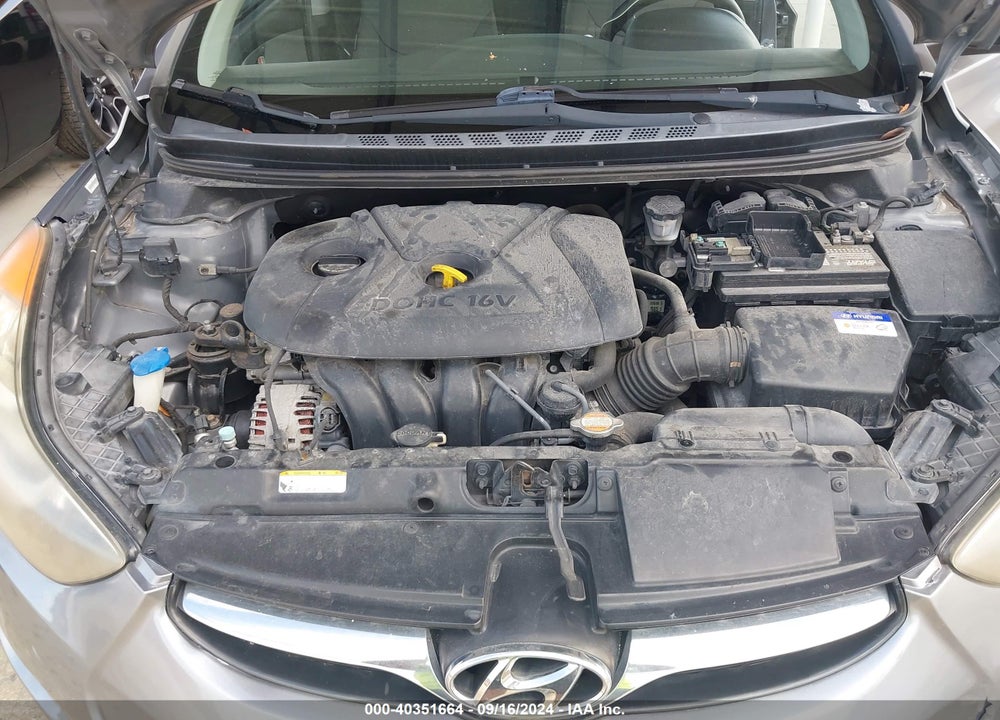 2012 HYUNDAI ELANTRA GLS (ULSAN PLANT) VIN: KMHDH4AE5CU219914