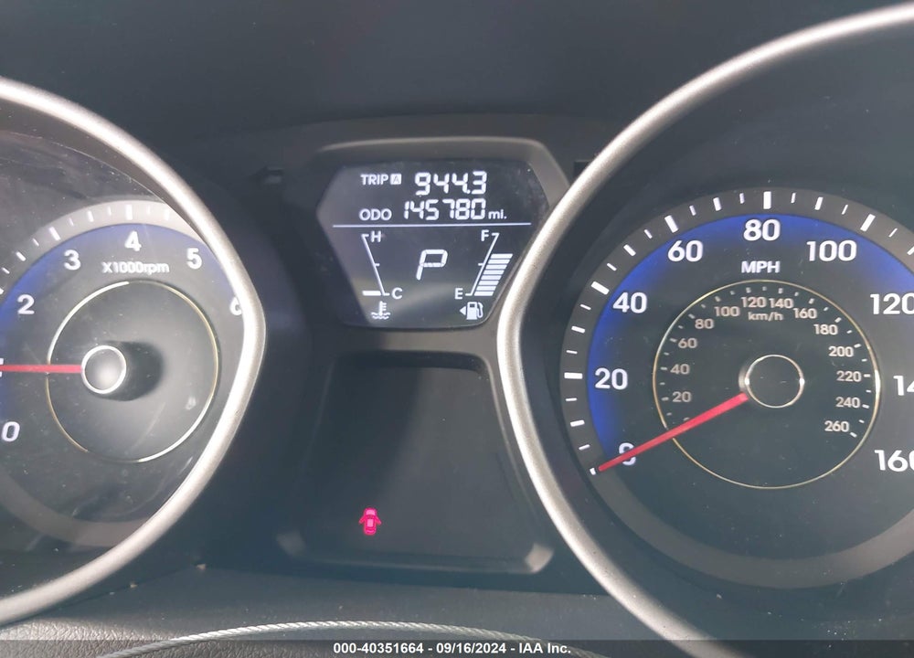 2012 HYUNDAI ELANTRA GLS (ULSAN PLANT) VIN: KMHDH4AE5CU219914