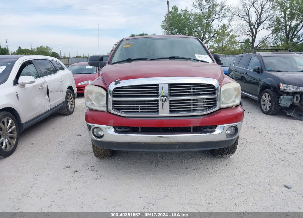 2008 DODGE RAM 2500 SLT/POWER WAGON VIN: 3D7KS28A58G180973
