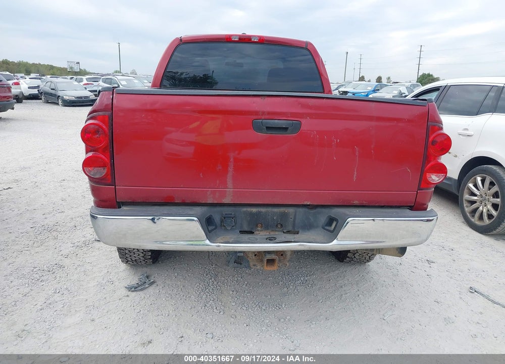 2008 DODGE RAM 2500 SLT/POWER WAGON VIN: 3D7KS28A58G180973