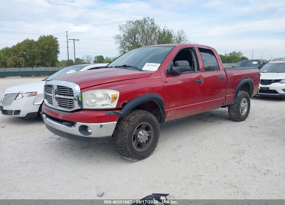 2008 DODGE RAM 2500 SLT/POWER WAGON VIN: 3D7KS28A58G180973