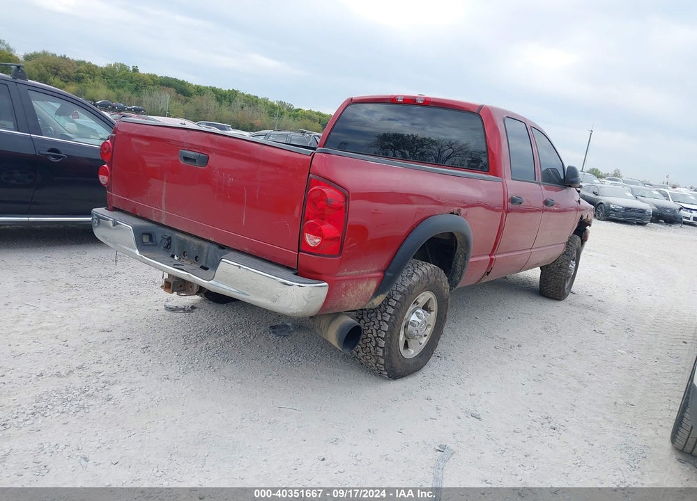 2008 DODGE RAM 2500 SLT/POWER WAGON VIN: 3D7KS28A58G180973