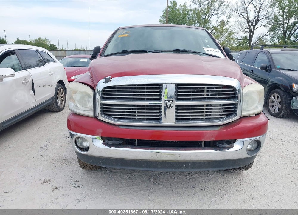 2008 DODGE RAM 2500 SLT/POWER WAGON VIN: 3D7KS28A58G180973