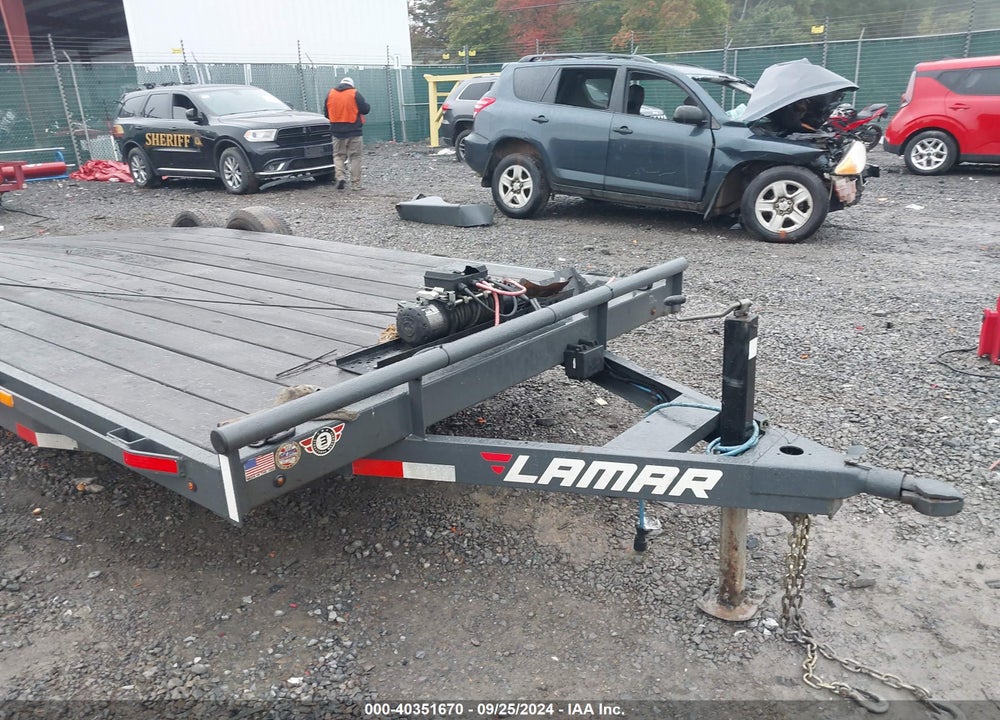 2023 LAMAR FLATBED TRAILER VIN: 5RVCC2022PP118625