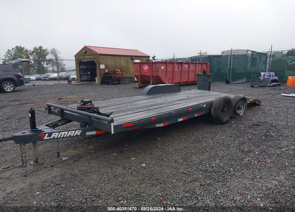 2023 LAMAR FLATBED TRAILER VIN: 5RVCC2022PP118625