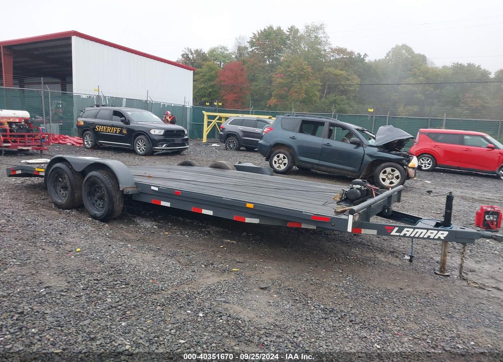 2023 LAMAR FLATBED TRAILER VIN: 5RVCC2022PP118625