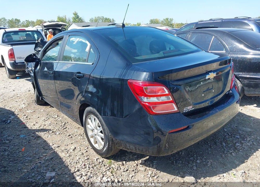 2017 CHEVROLET SONIC LT AUTO VIN: 1G1JD5SH1H4131637