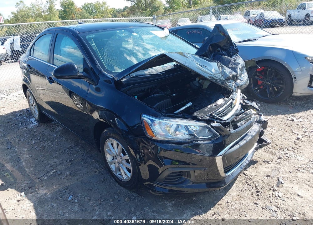 2017 CHEVROLET SONIC LT AUTO VIN: 1G1JD5SH1H4131637