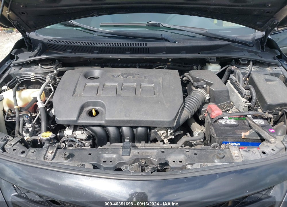 2011 TOYOTA COROLLA S VIN: 2T1BU4EE1BC587603