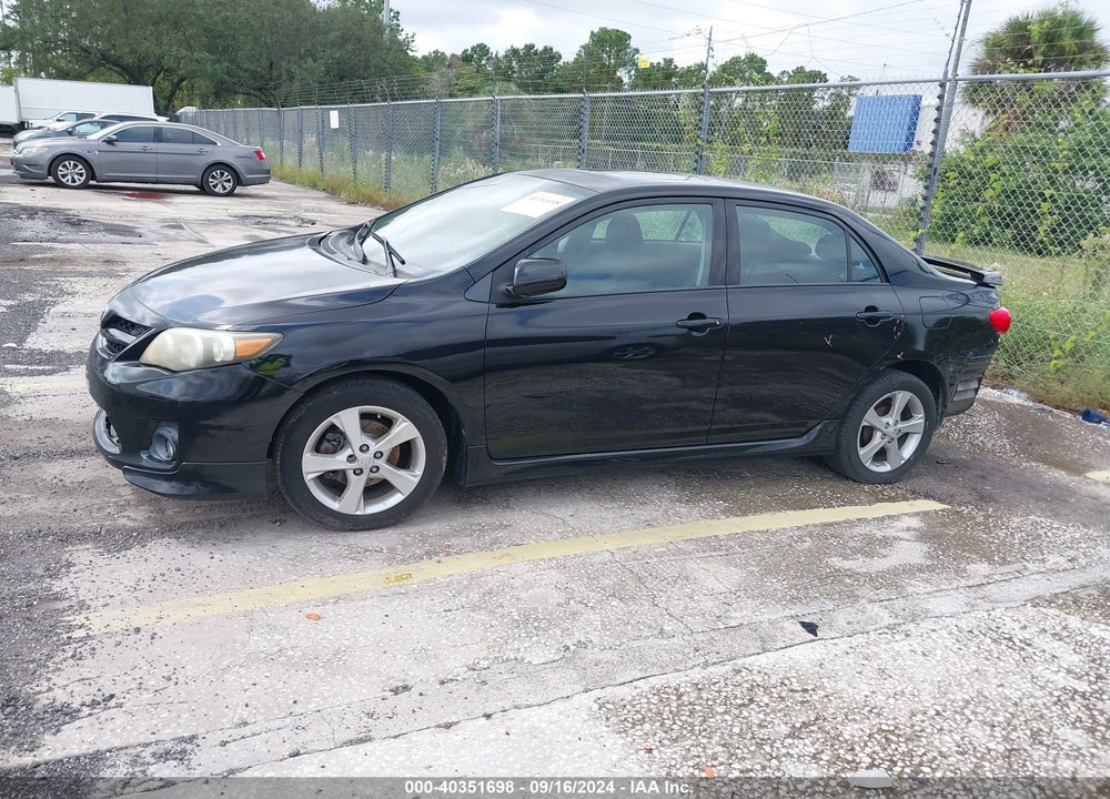 2011 TOYOTA COROLLA S VIN: 2T1BU4EE1BC587603