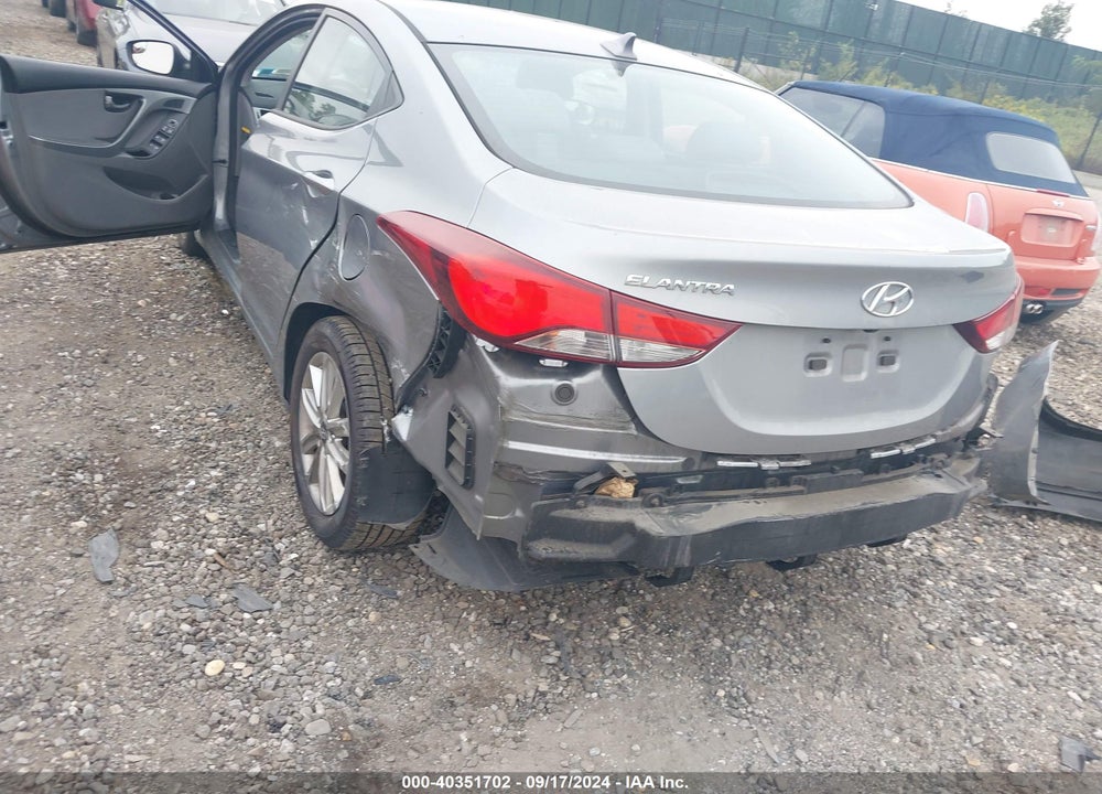 2015 HYUNDAI ELANTRA SE VIN: KMHDH4AE9FU420252