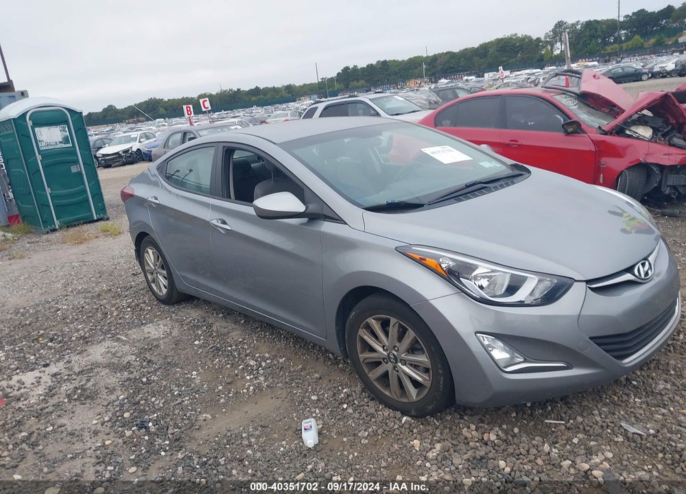 2015 HYUNDAI ELANTRA SE VIN: KMHDH4AE9FU420252