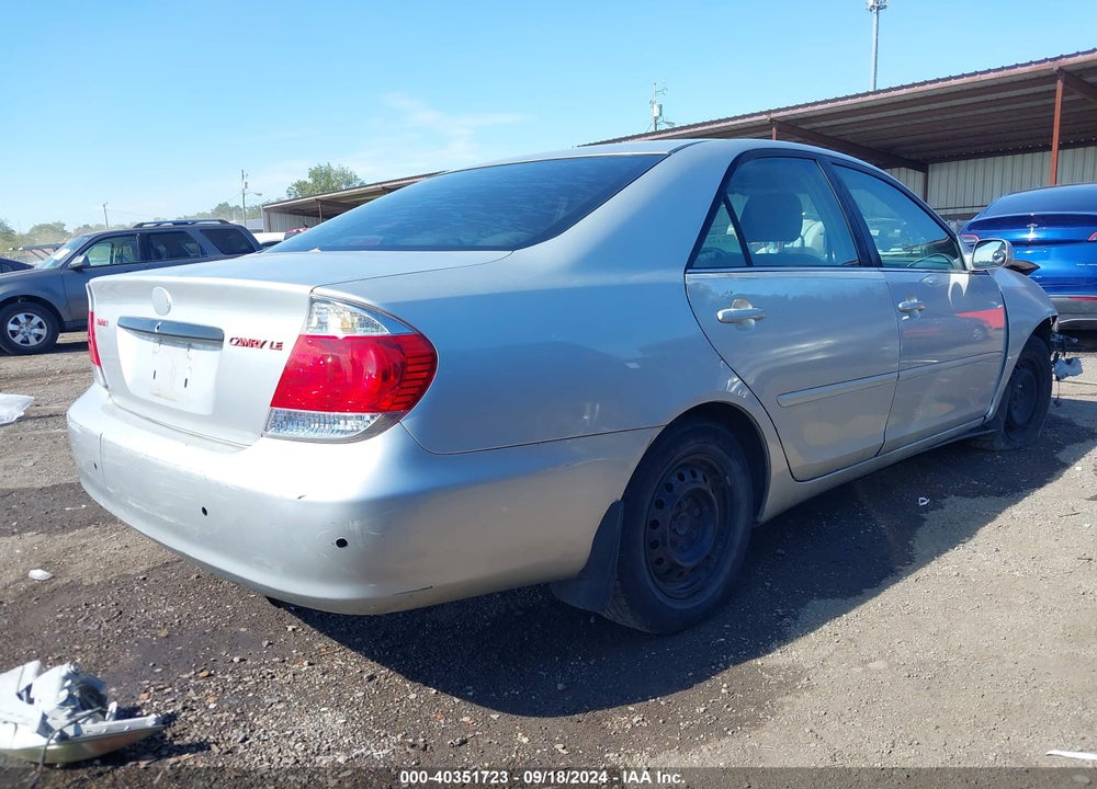 2006 TOYOTA CAMRY LE VIN: 4T1BE32K96U681329