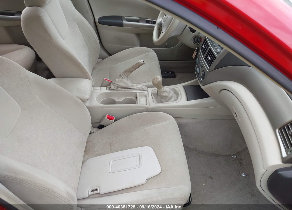 2008 SUBARU IMPREZA 2.5I VIN: JF1GE616X8G526618