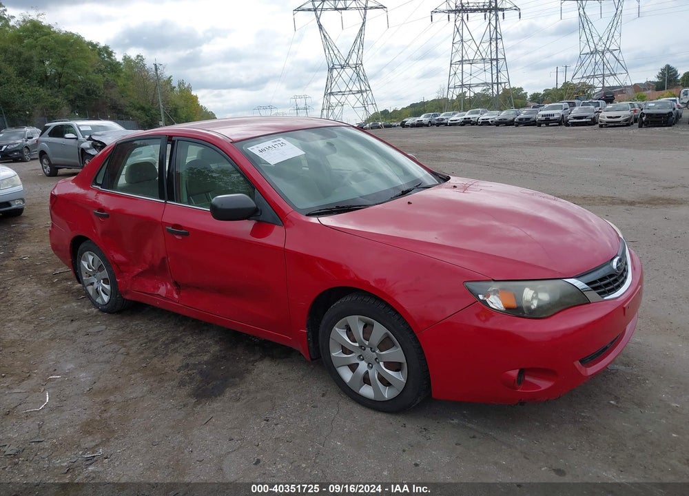 2008 SUBARU IMPREZA 2.5I VIN: JF1GE616X8G526618