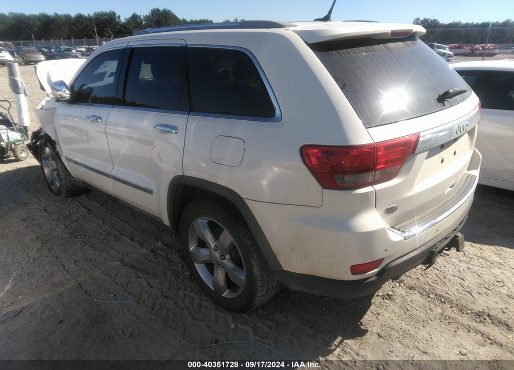 2011 JEEP GRAND CHEROKEE OVERLAND VIN: 1J4RS6GT9BC577688