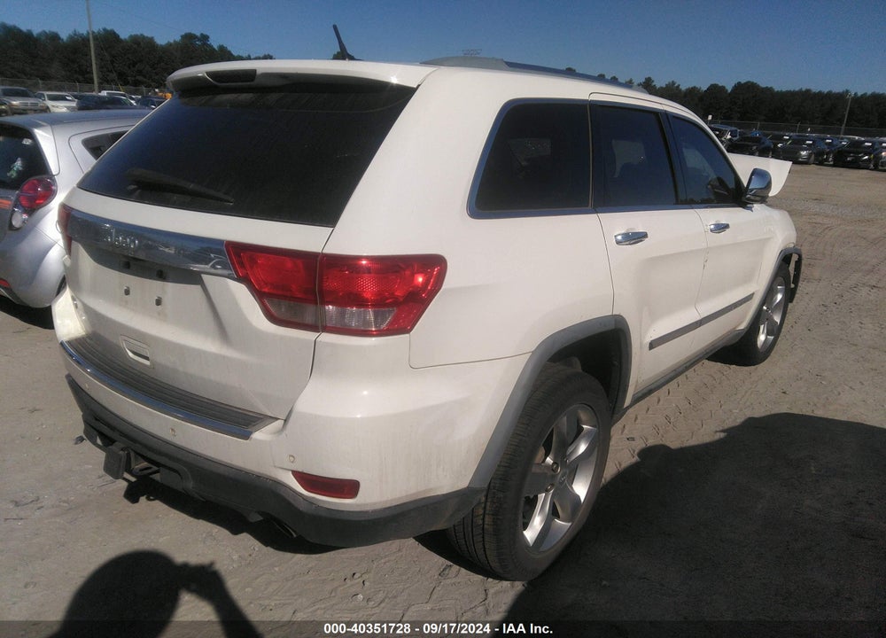 2011 JEEP GRAND CHEROKEE OVERLAND VIN: 1J4RS6GT9BC577688