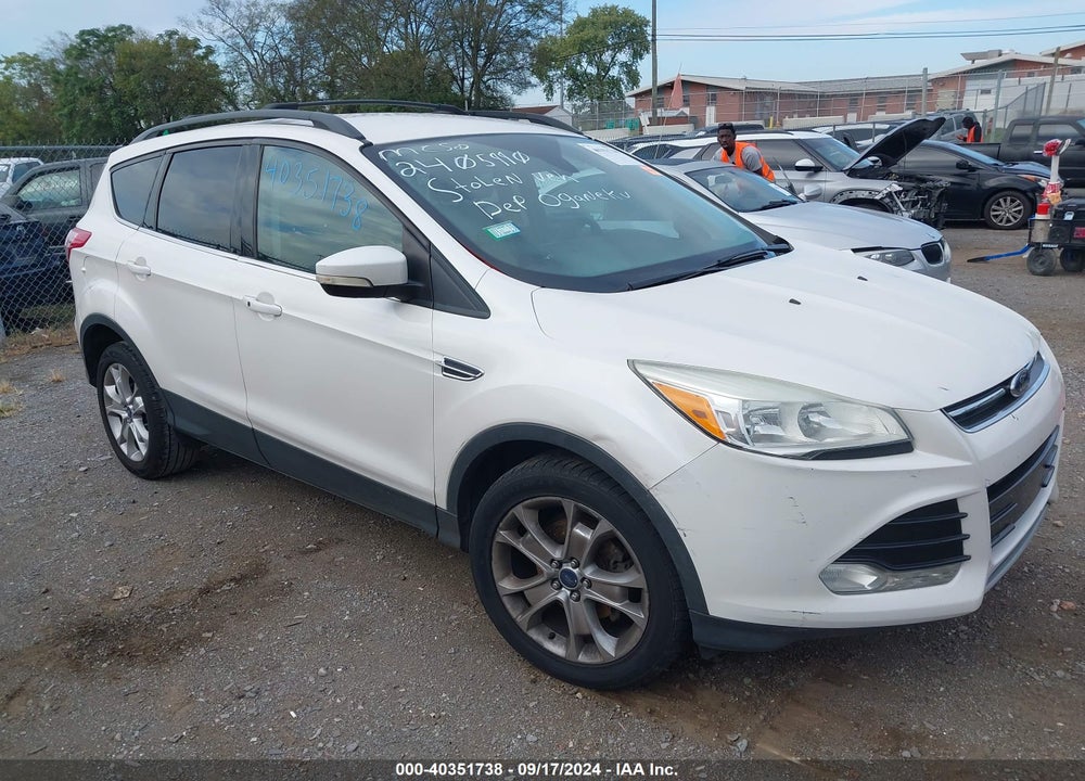 2013 FORD ESCAPE SEL VIN: 1FMCU0HX7DUD51758