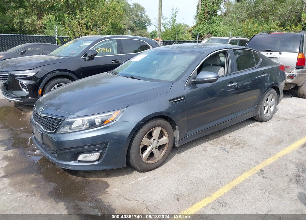 2015 KIA OPTIMA VIN: KNAGM4A74F5576091
