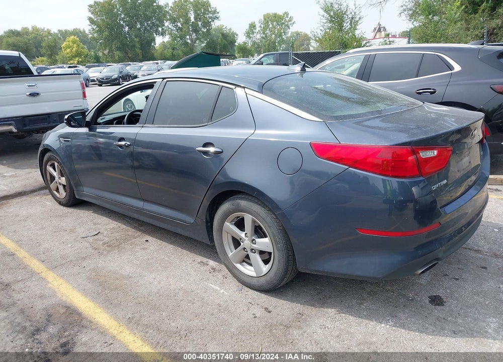 2015 KIA OPTIMA VIN: KNAGM4A74F5576091