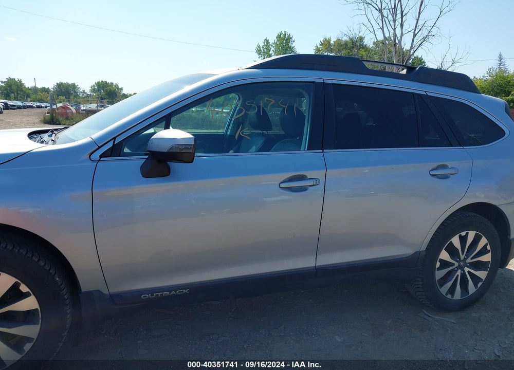2015 SUBARU OUTBACK 2.5I LIMITED VIN: 4S4BSBLC9F3345292