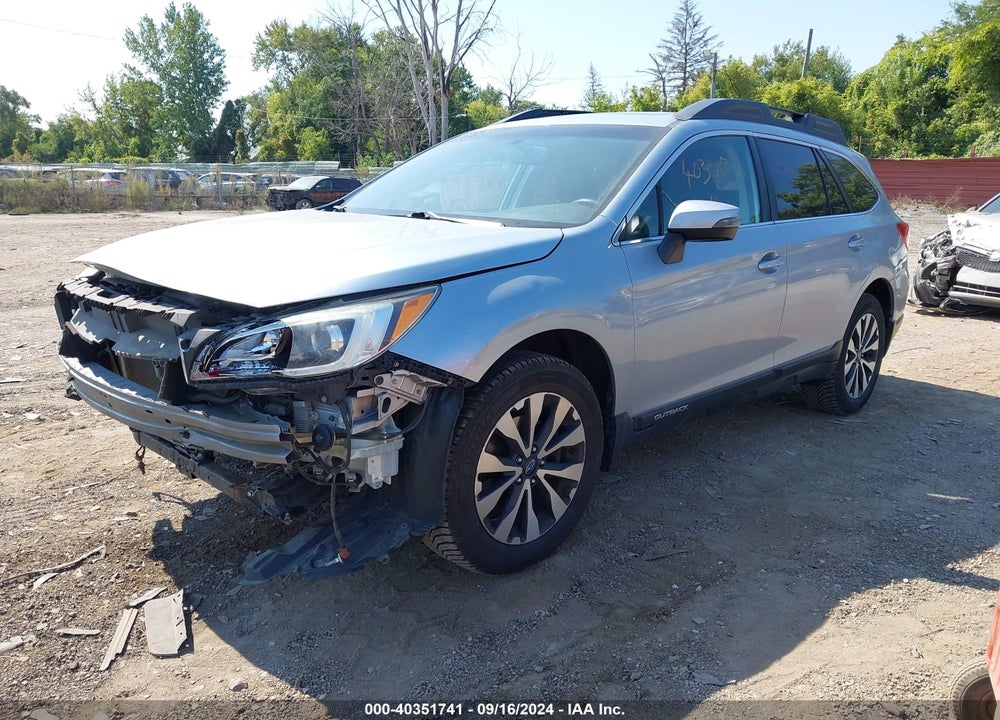 2015 SUBARU OUTBACK 2.5I LIMITED VIN: 4S4BSBLC9F3345292