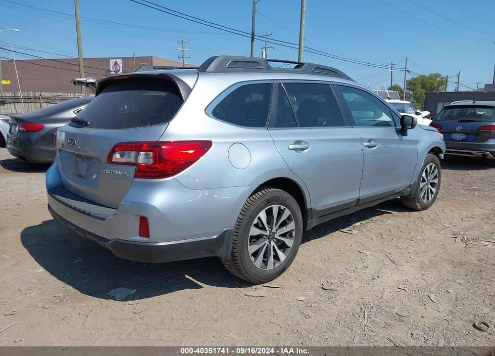 2015 SUBARU OUTBACK 2.5I LIMITED VIN: 4S4BSBLC9F3345292