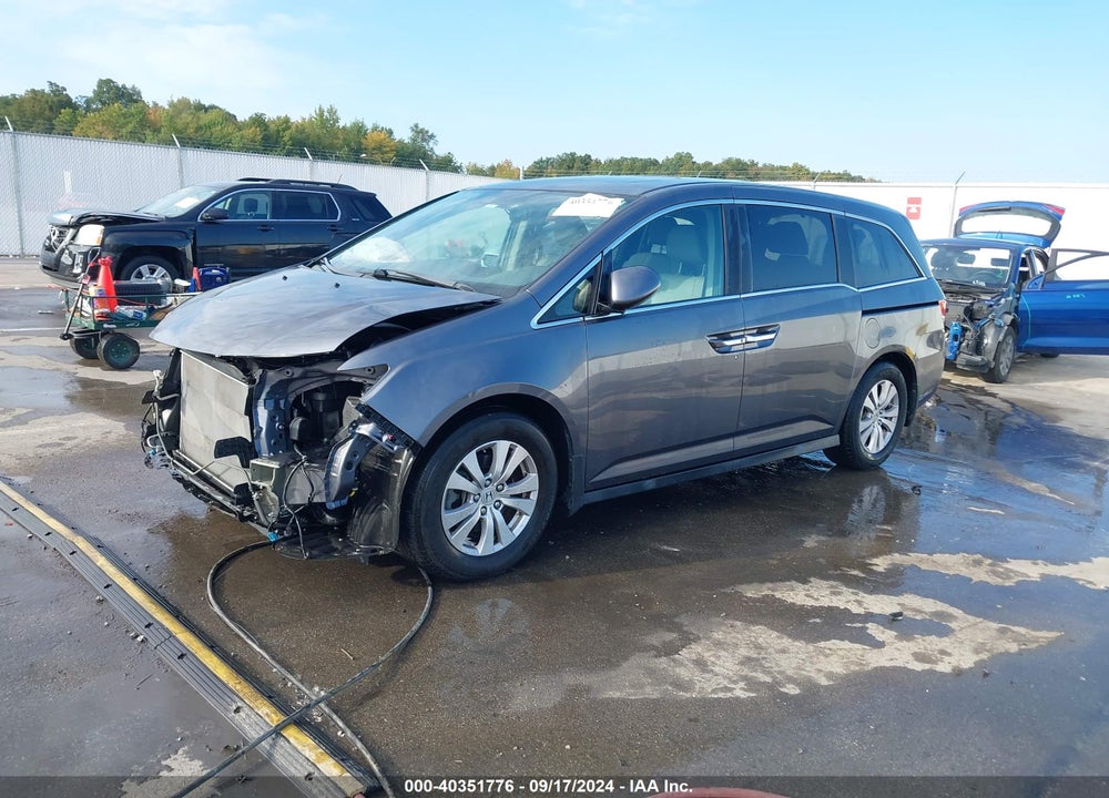 2016 HONDA ODYSSEY EX-L VIN: 5FNRL5H66GB050708