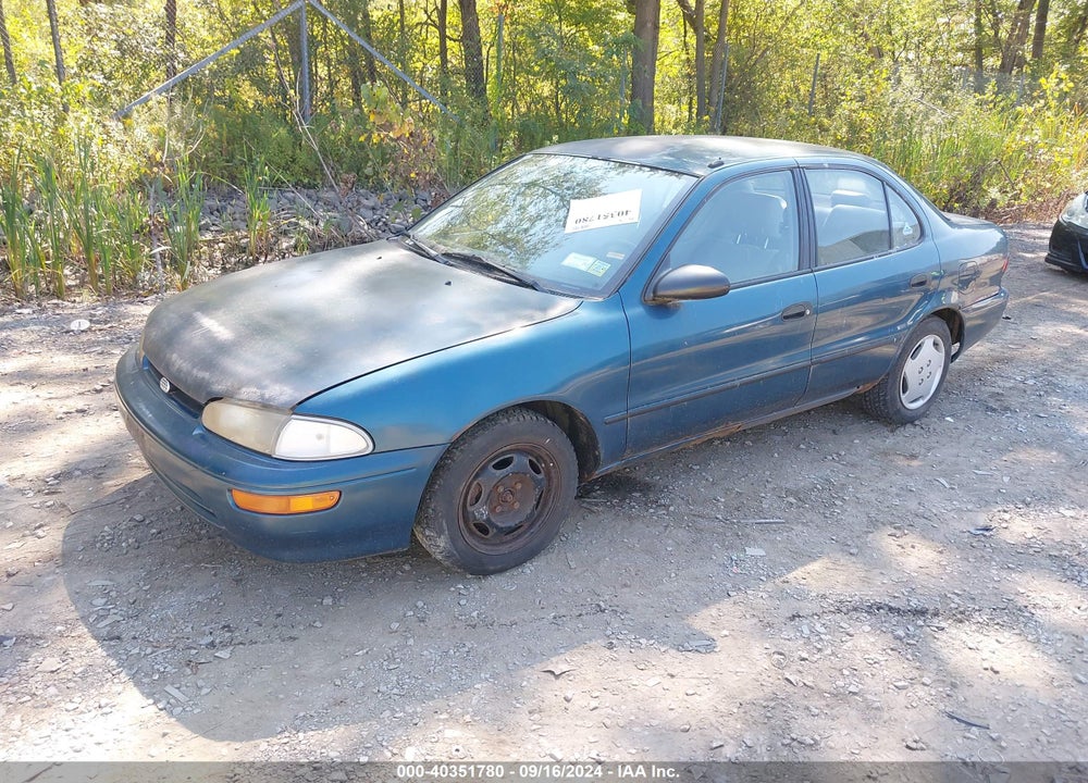 1993 GEO PRIZM LSI VIN: 1Y1SK5364PZ049798