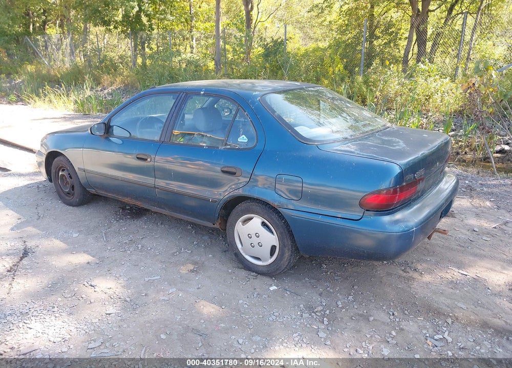 1993 GEO PRIZM LSI VIN: 1Y1SK5364PZ049798