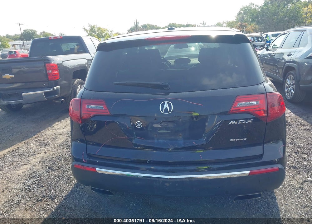 2013 ACURA MDX TECHNOLOGY PACKAGE VIN: 2HNYD2H32DH515143