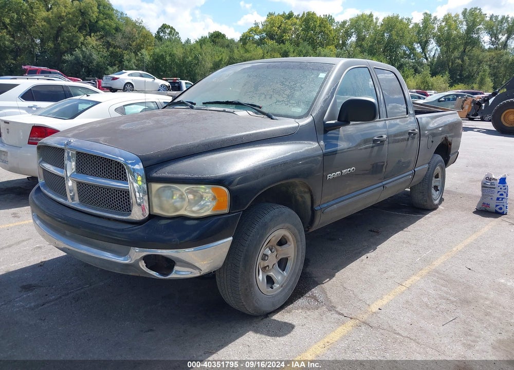 2002 DODGE RAM 1500 ST VIN: 3D7HU18Z52G162114