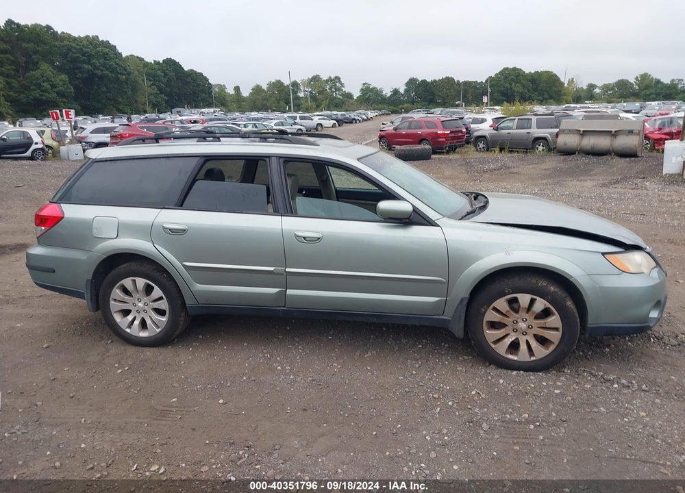 2009 SUBARU OUTBACK 2.5I LIMITED VIN: 4S4BP66C897333975
