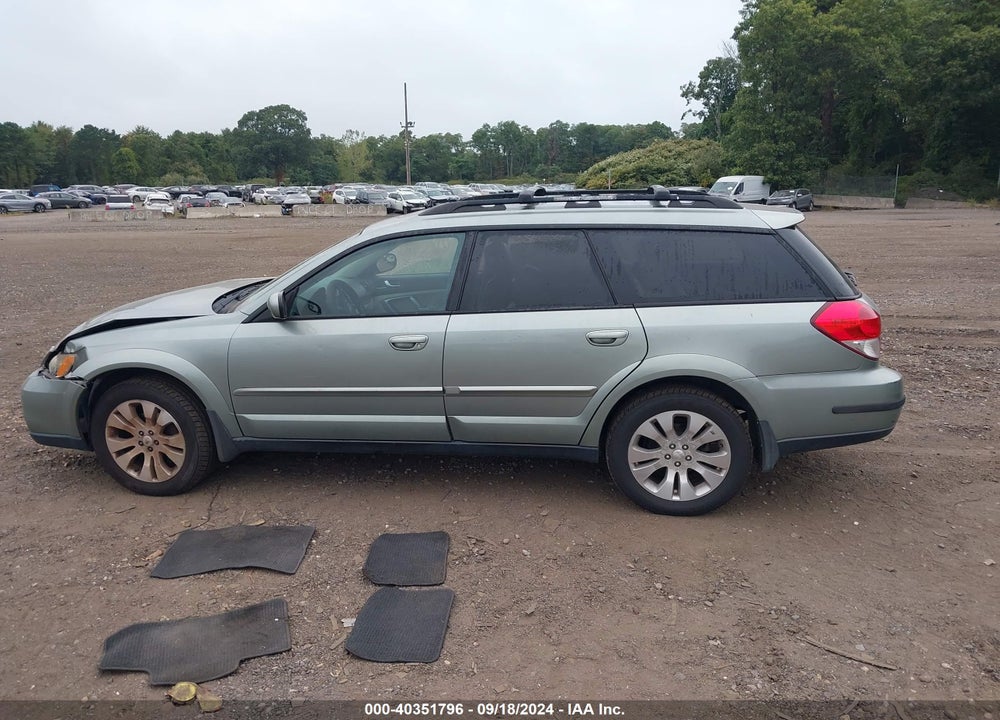 2009 SUBARU OUTBACK 2.5I LIMITED VIN: 4S4BP66C897333975