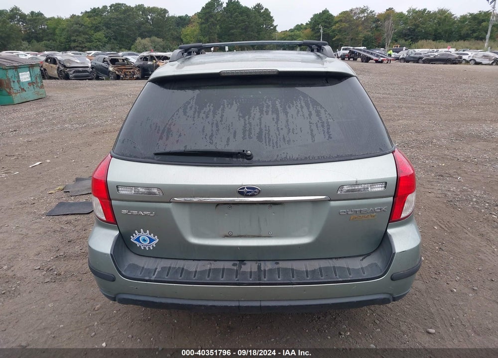 2009 SUBARU OUTBACK 2.5I LIMITED VIN: 4S4BP66C897333975