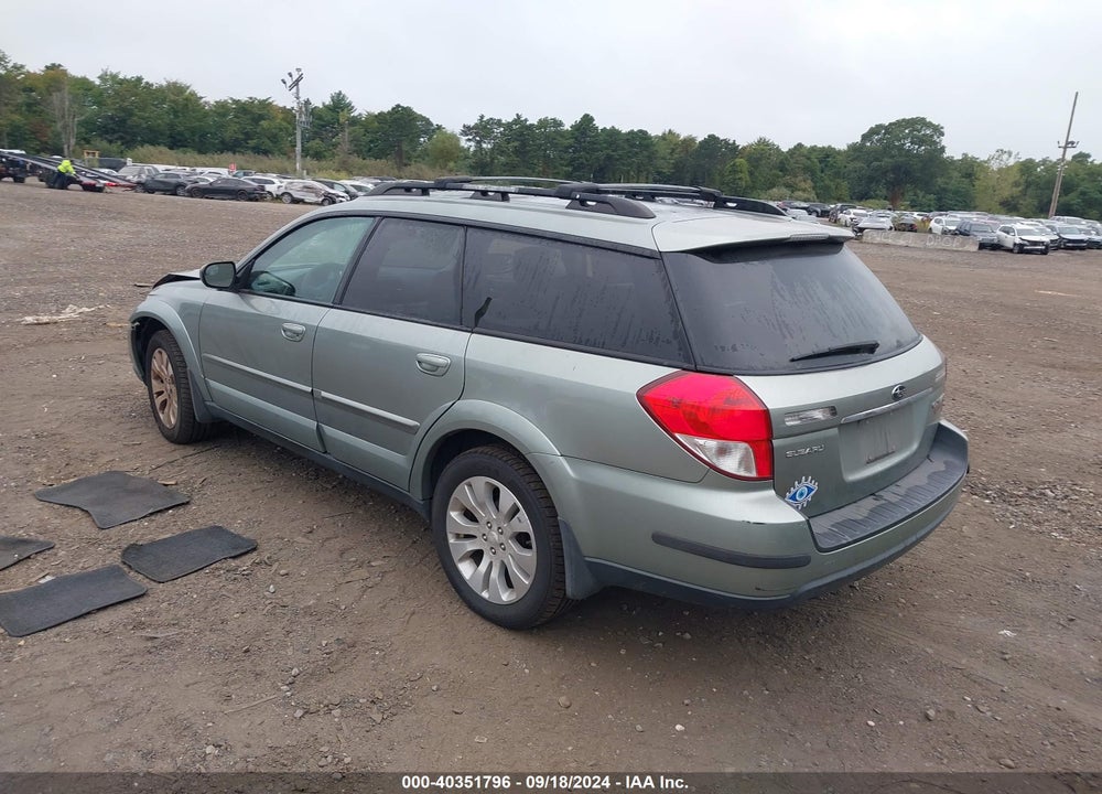 2009 SUBARU OUTBACK 2.5I LIMITED VIN: 4S4BP66C897333975