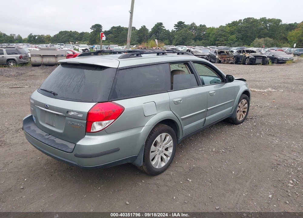 2009 SUBARU OUTBACK 2.5I LIMITED VIN: 4S4BP66C897333975