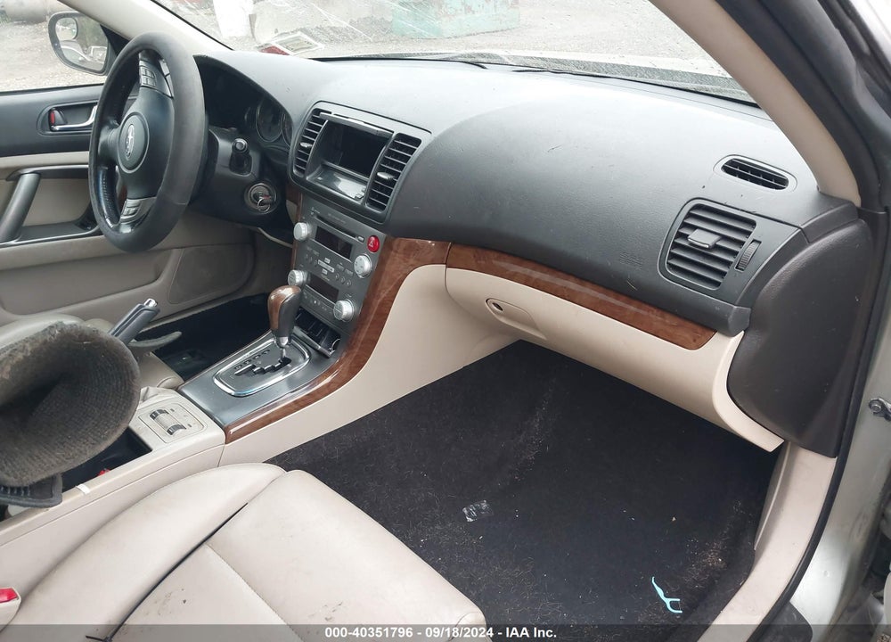 2009 SUBARU OUTBACK 2.5I LIMITED VIN: 4S4BP66C897333975