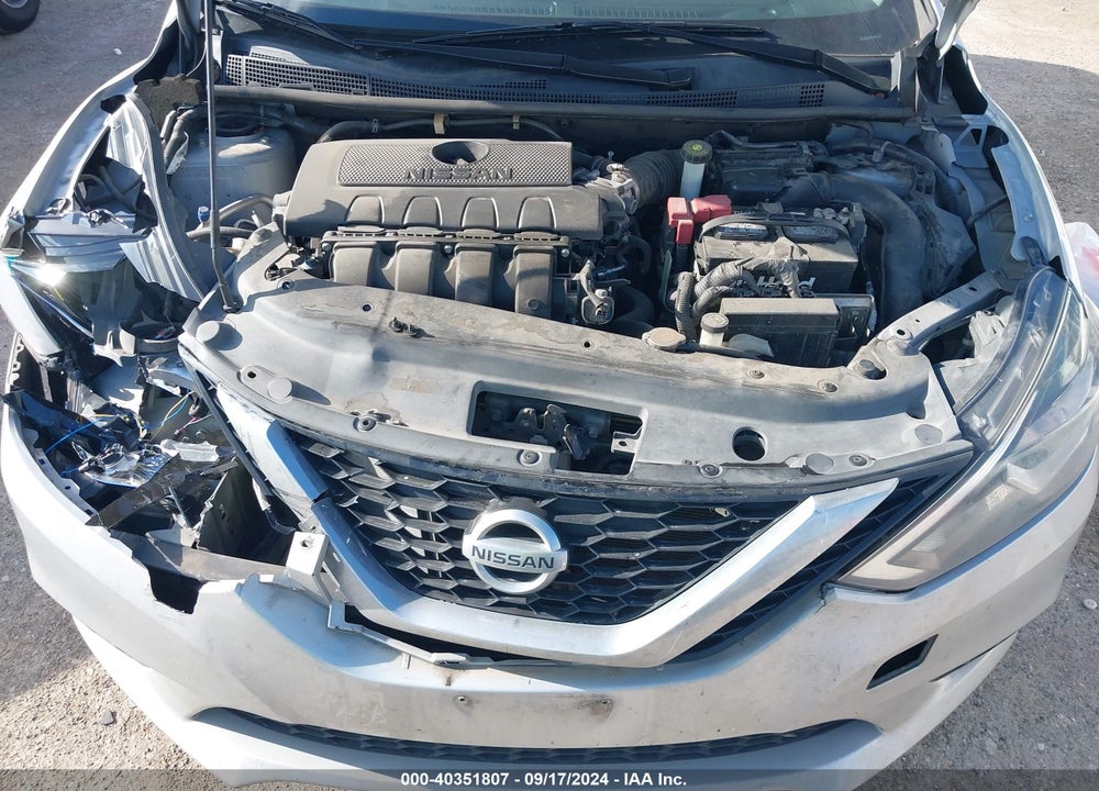 2017 NISSAN SENTRA SV VIN: 3N1AB7AP1HL673156