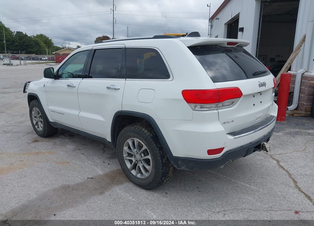 2014 JEEP GRAND CHEROKEE LIMITED VIN: 1C4RJFBG0EC214980